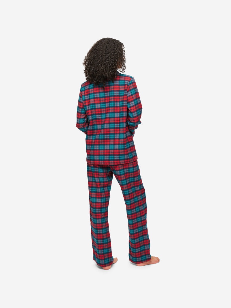 Women's Pyjamas Kelburn 26 Brushed Cotton Multi - 4