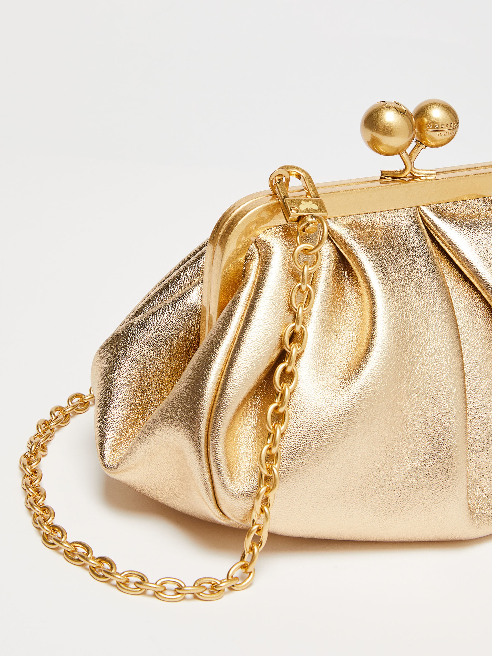 ANDREA Small Pasticcino Bag in laminated nappa leather - 4