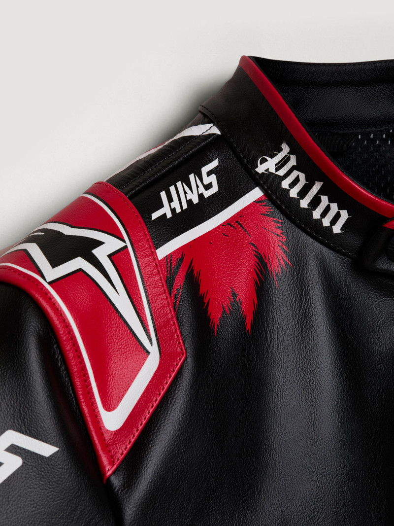 Palm Angels + Alpinestars X Moneygram Haas F1 Team Jacket 5