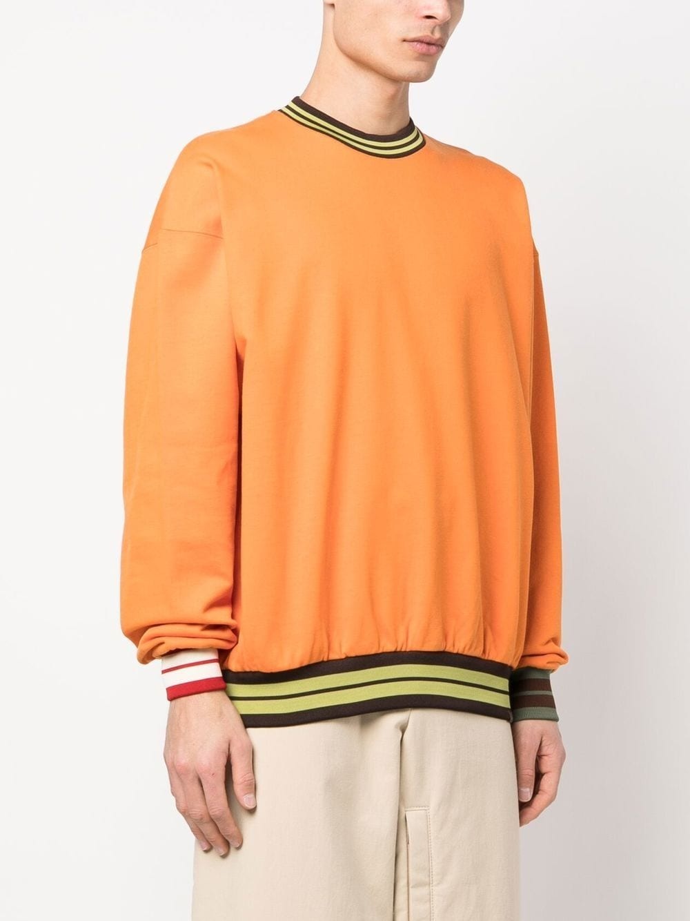 Le Lasso stripe-trim sweatshirt - 3