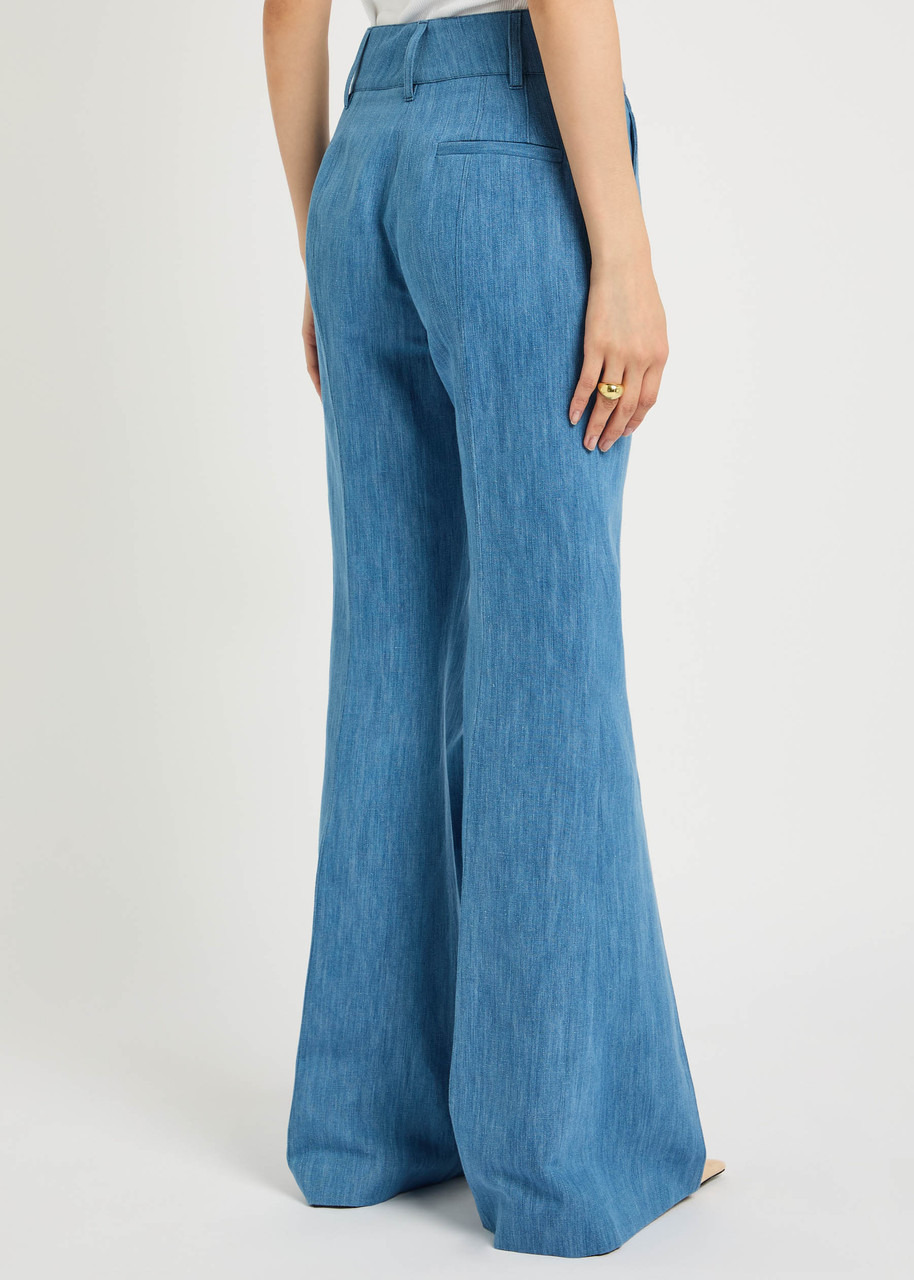 Gabriela Hearst Rhin Cotton-blend Trousers - 3