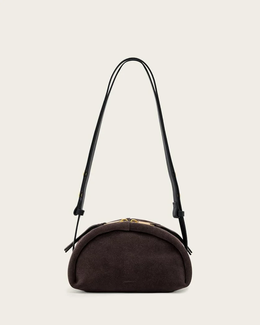 ROSALIE ARC LEATHER CROSSBODY BAG - 1