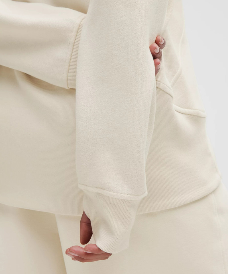 Scuba Oversized Half-Zip Hoodie *Long 6