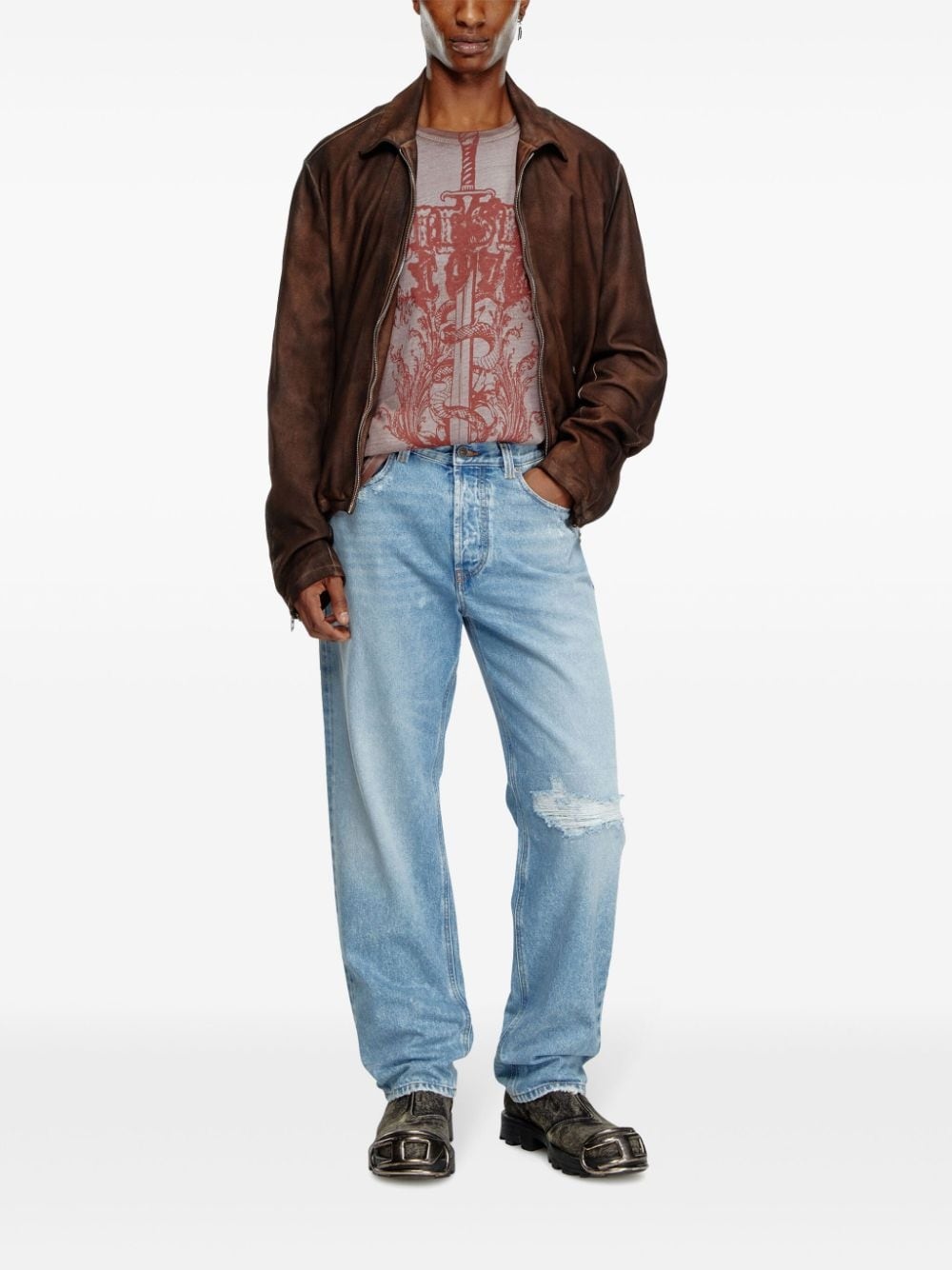 2010 D-Macs 09J80 straight-leg jeans - 2
