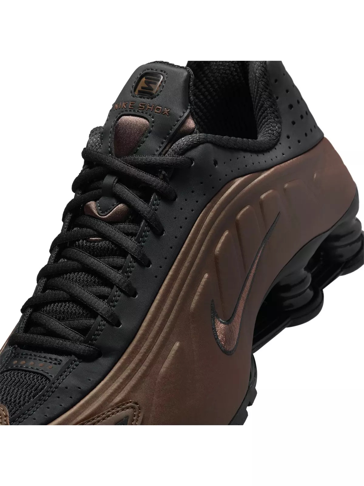 Shox R4 "Off Noir/Ironstone" Women's Shoe - 10