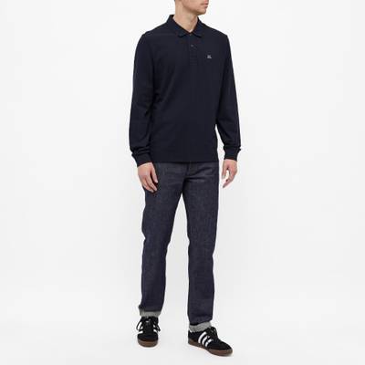 C.P. Company C.P. Company Patch Logo Long Sleeve Polo outlook