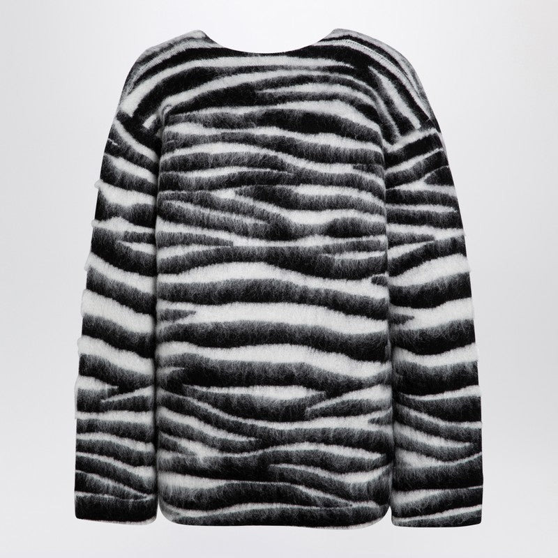 Marc Jacobs Zebra-Patterned Jumper In Wool Blend Women - 2