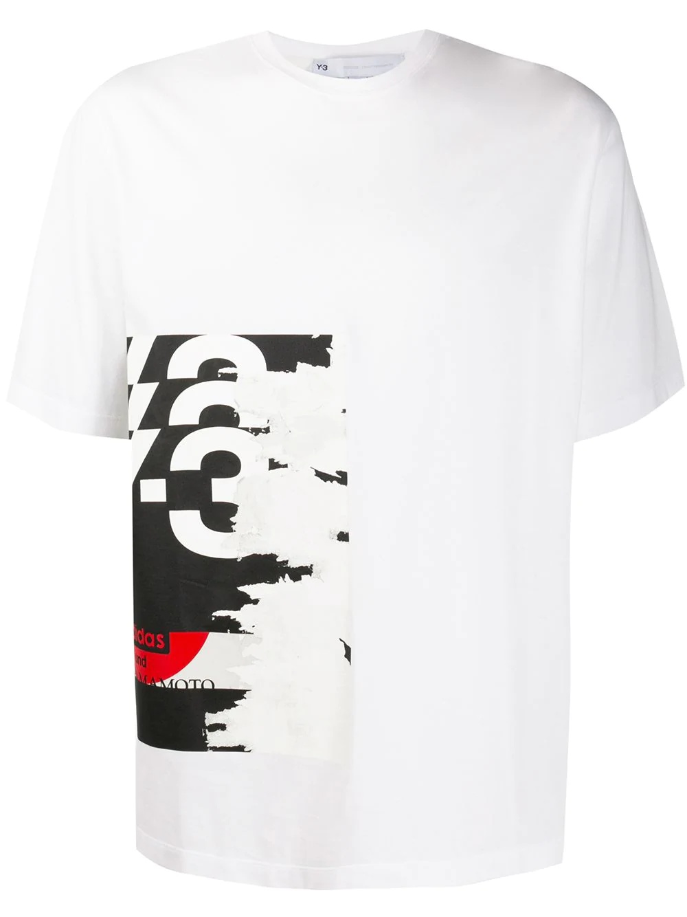 graphic logo print T-shirt - 1