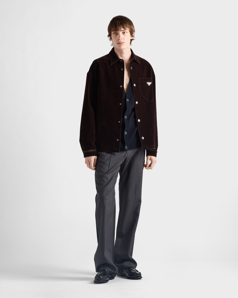 Prada Stretch cotton shirt outlook