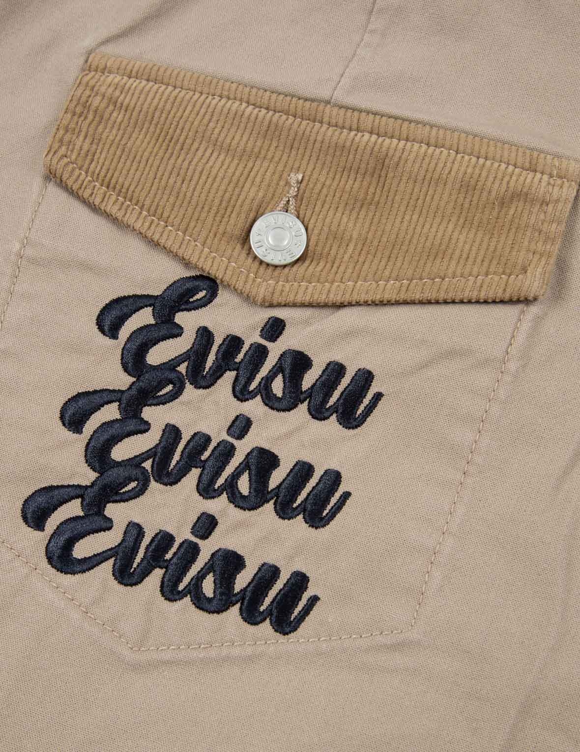 SEAGULL AND LOGO EMBROIDERY CARGO PANTS - 9
