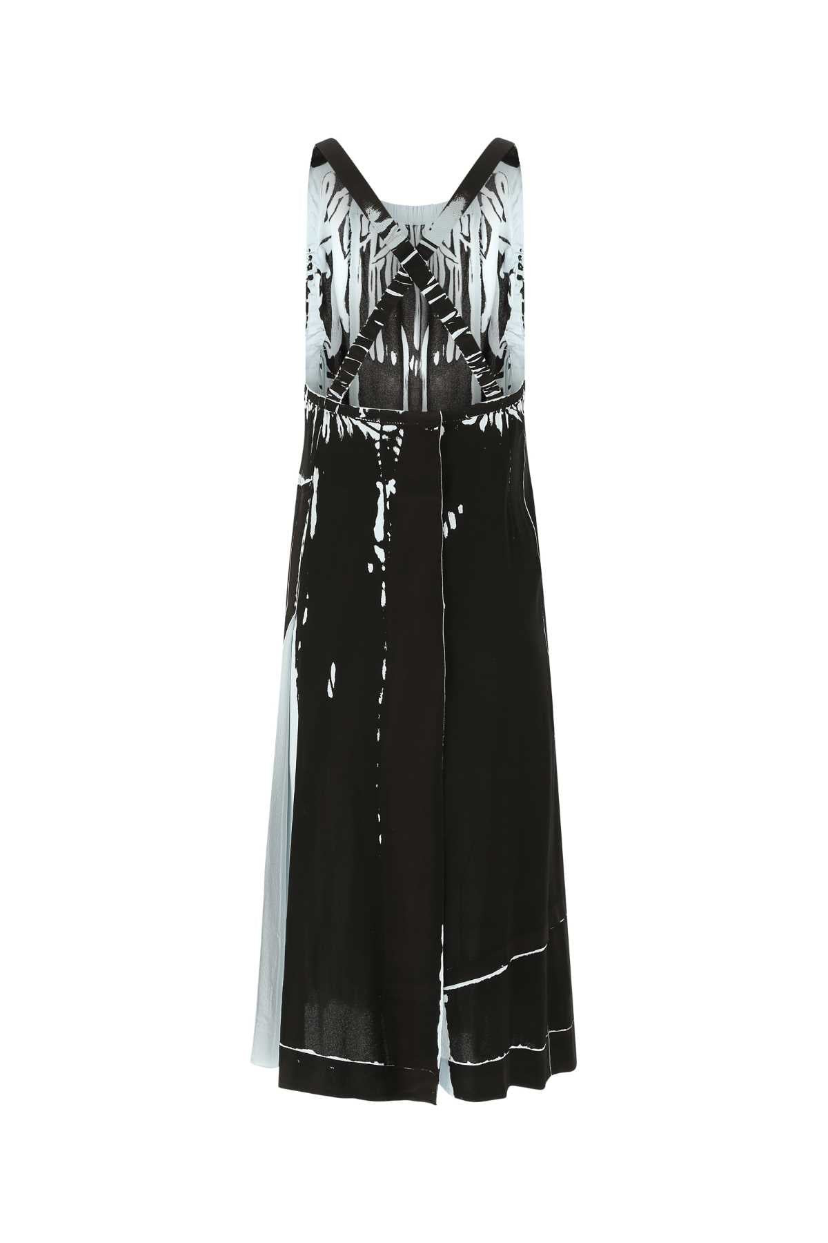 Prada Women Printed Stretch Viscose Dress - 2