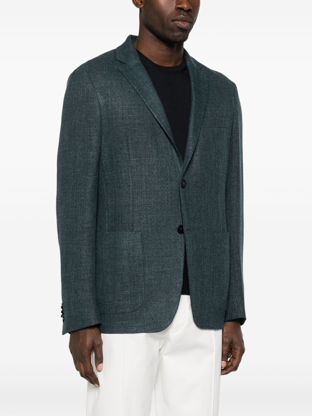 buttoned blazer - 3