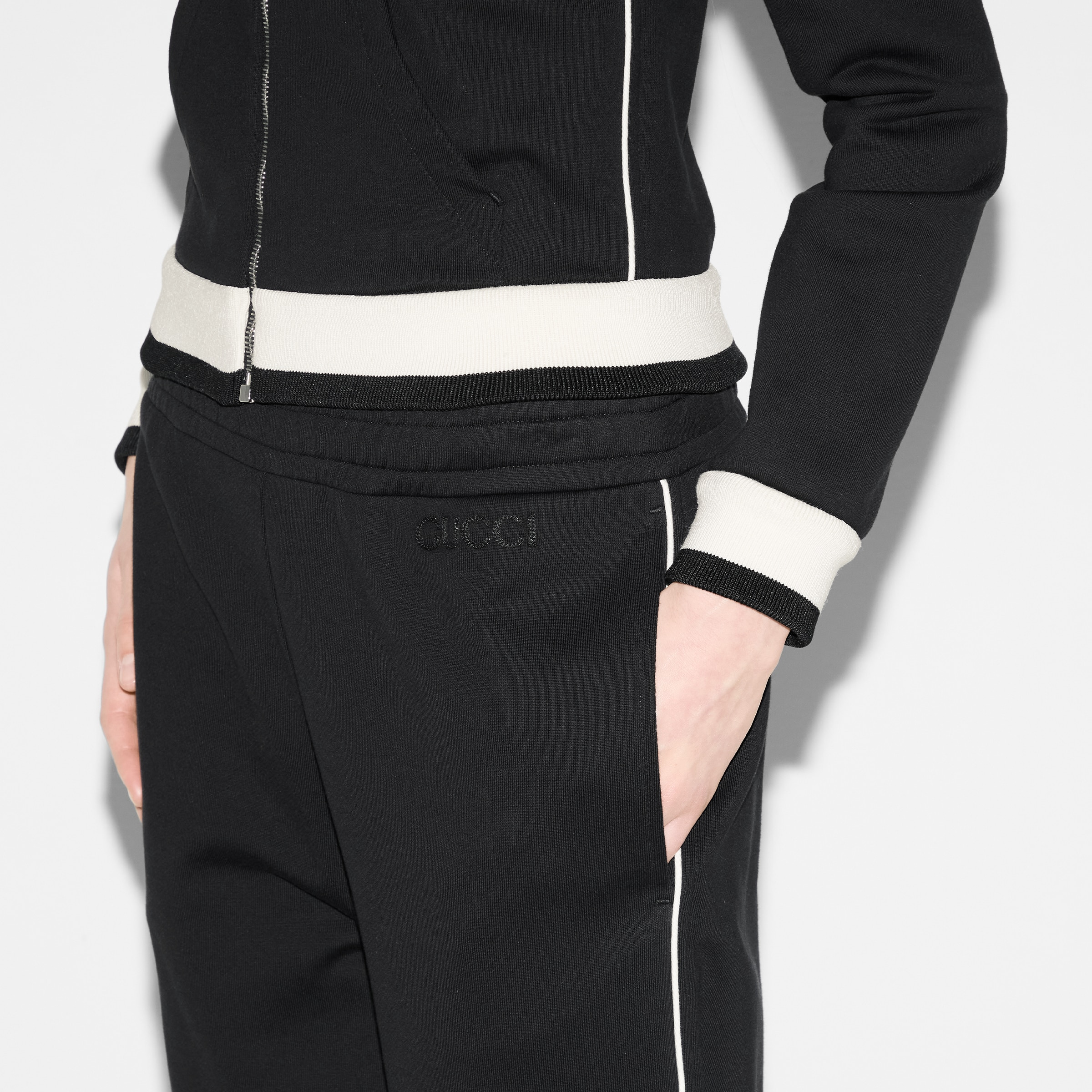 Cotton fleece jogging pant - 5