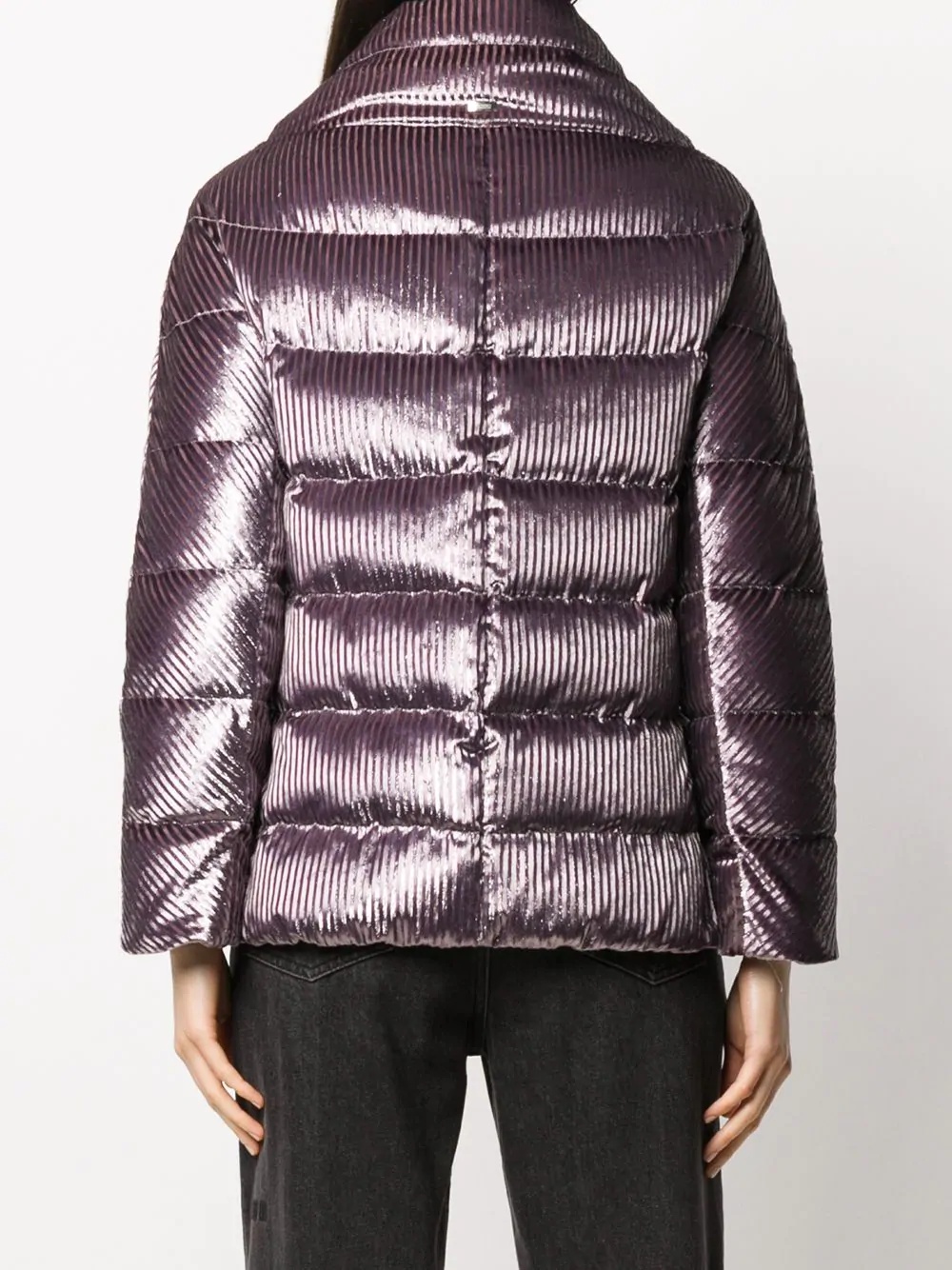 high-neck puffer jacket - 4