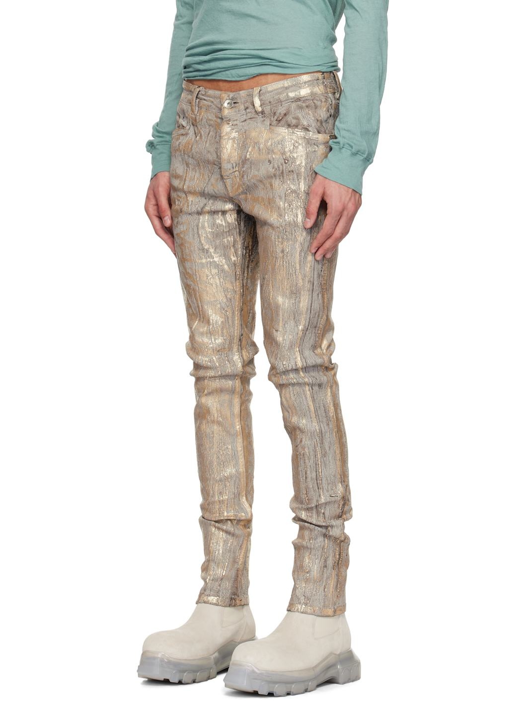Gold Hollywood Tyrone Jeans - 4