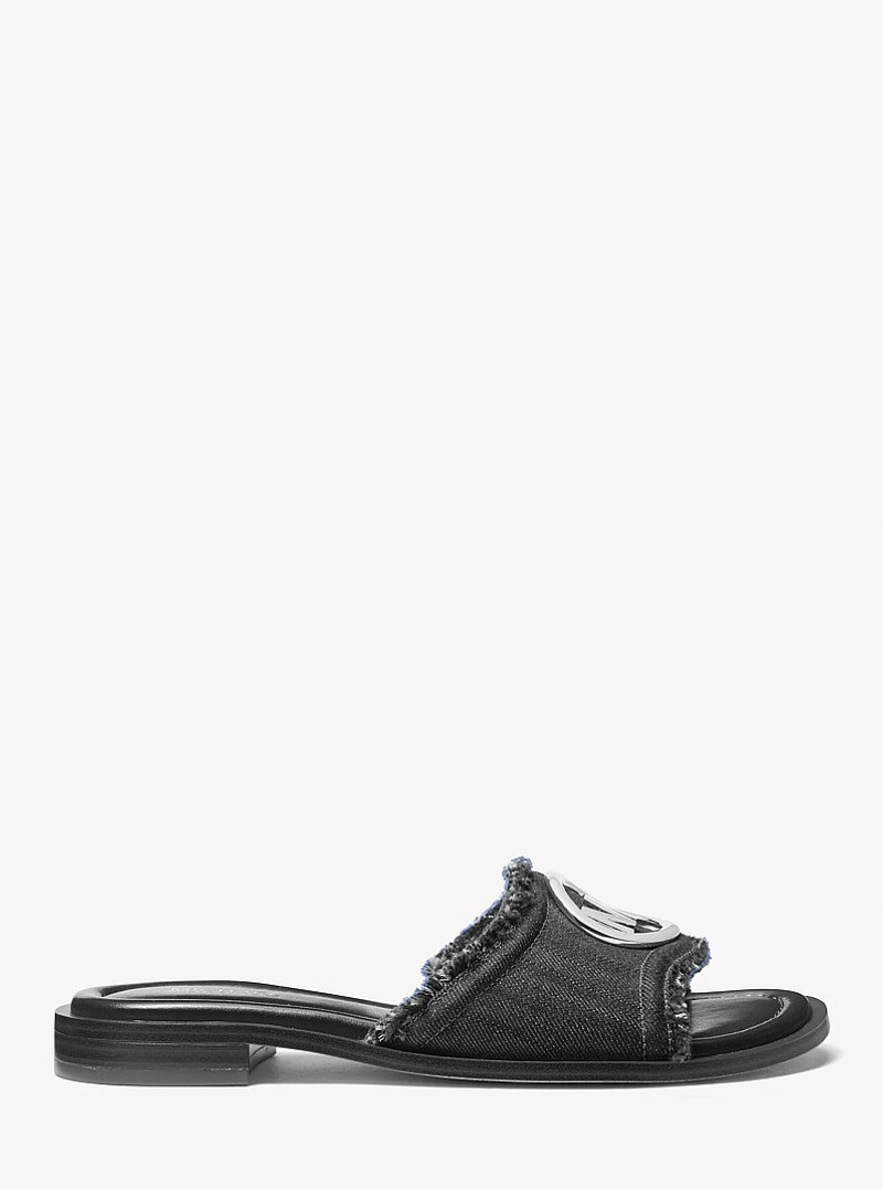 Hannah Denim Slide Sandal 1