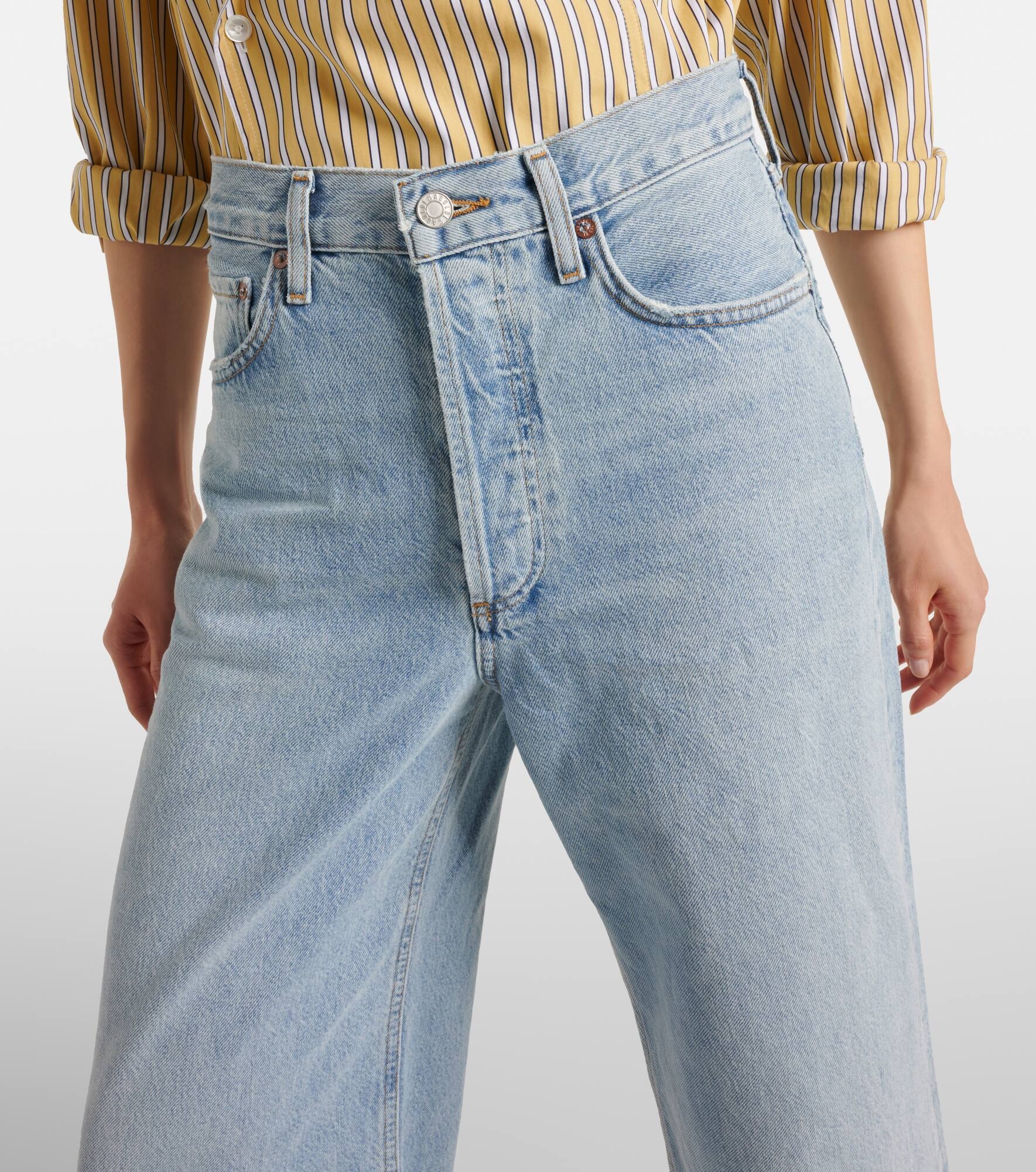 Dame Jean high-rise wide-leg jeans - 4