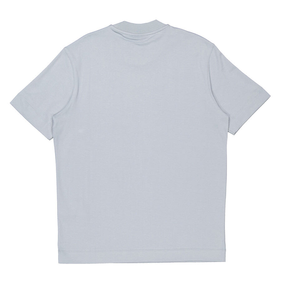 Emporio Armani Logo Embossed Cotton T-Shirt - 3