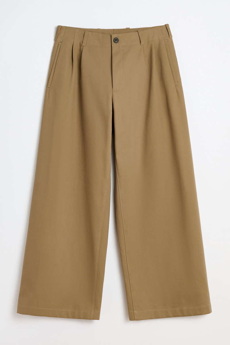 Bridge Chino Slow Khaki Macuable Cotton 1
