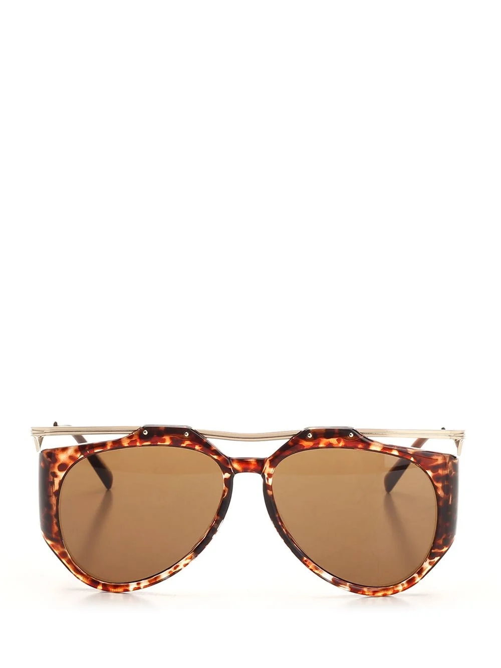 Saint Laurent Women "Sl M137" Aviator Sunglasses - 1