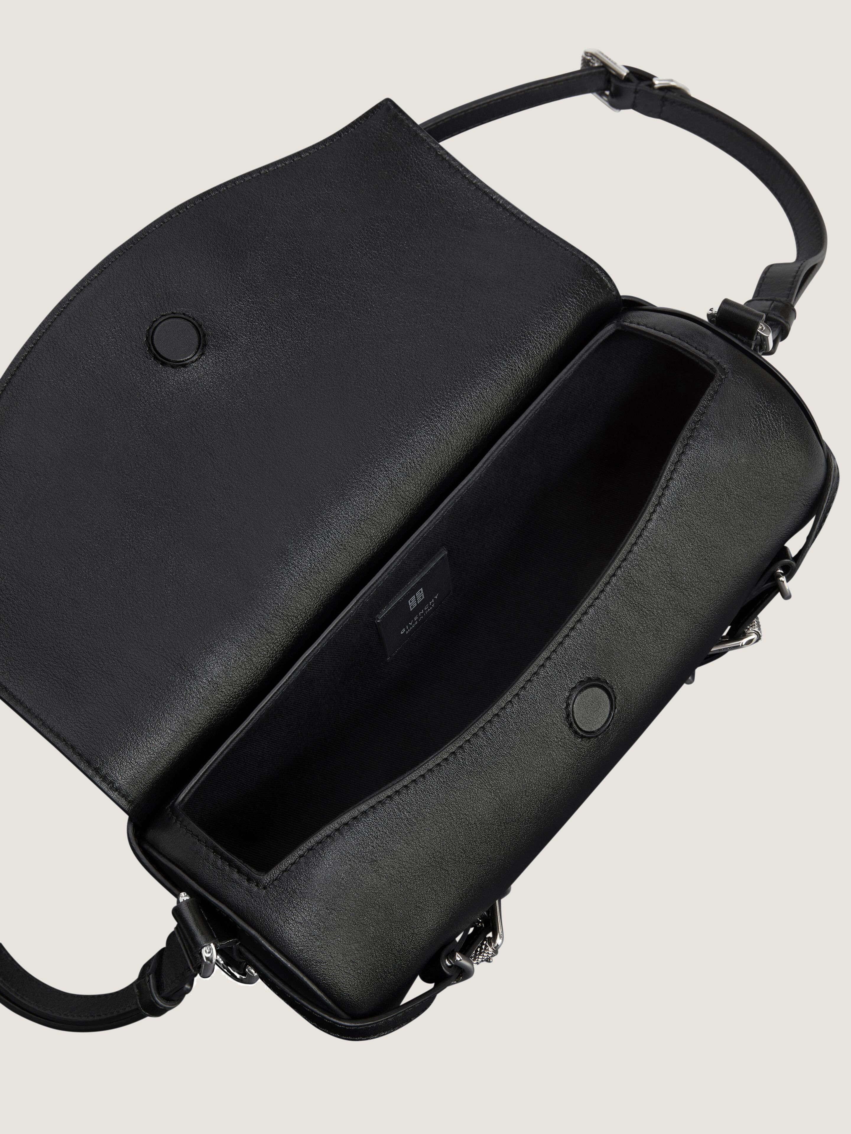 VOYOU ROLLER BAG IN GRAINED LEATHER - 5