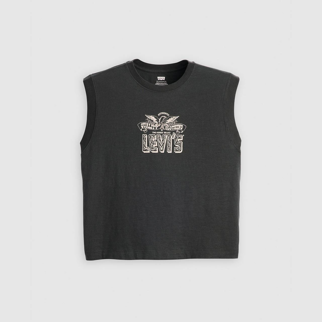 GRAPHIC BOXY TANK TOP - 1