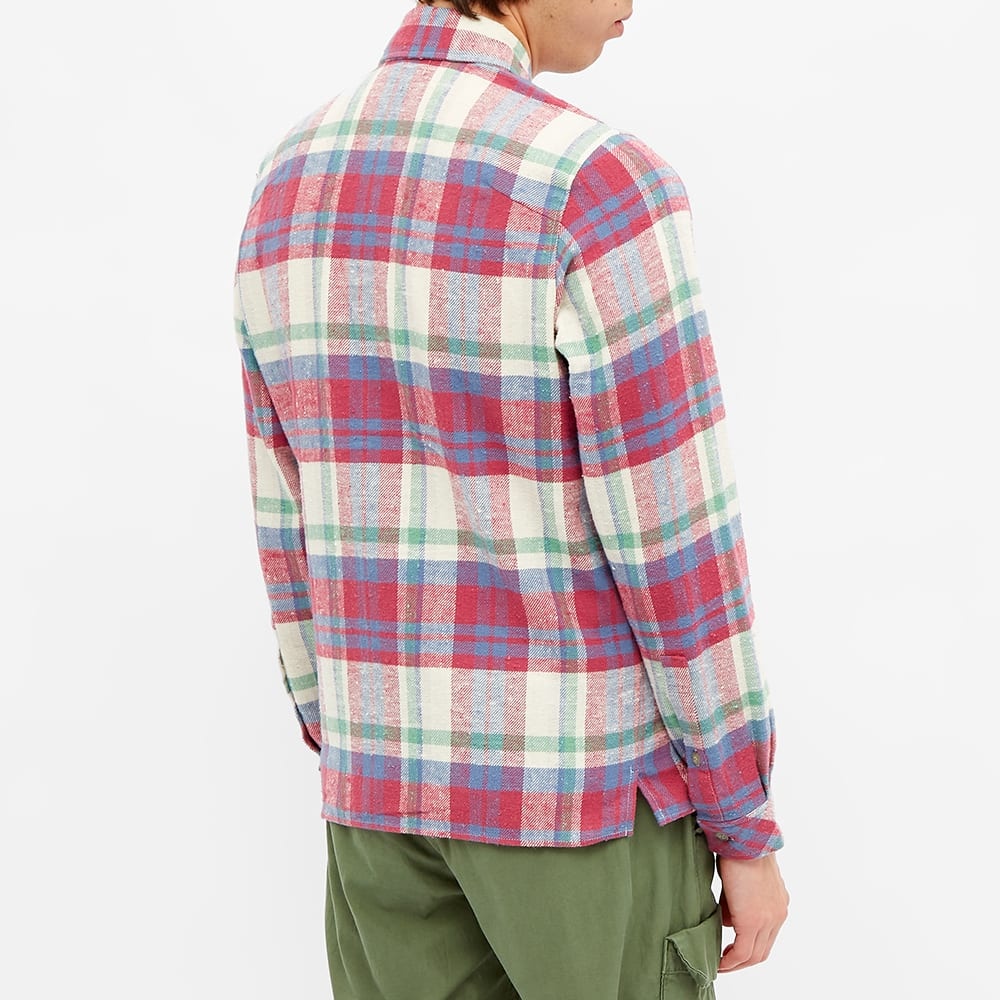 John Elliott Sly Checked Flannel Shirt - 5