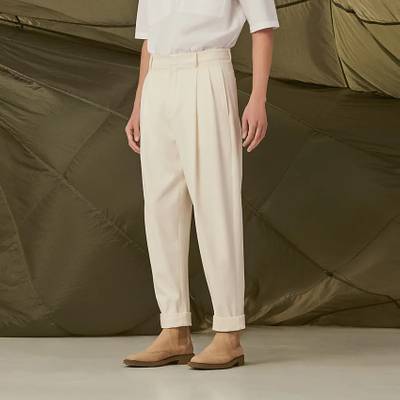 Hermès Seoul pants with pleats outlook