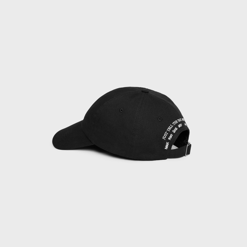 HARRY’S BAR PARIS richelieu cap IN light cotton twill 4