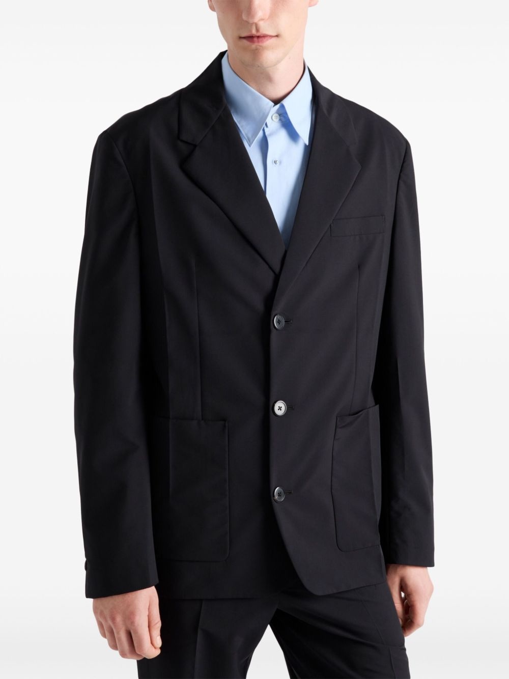 single-breasted blazer - 3