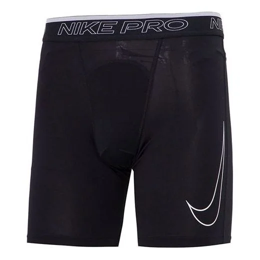 Nike Pro Dri-FIT Training Sports Elastic Breathable Gym Shorts Black DD1918-010 - 1
