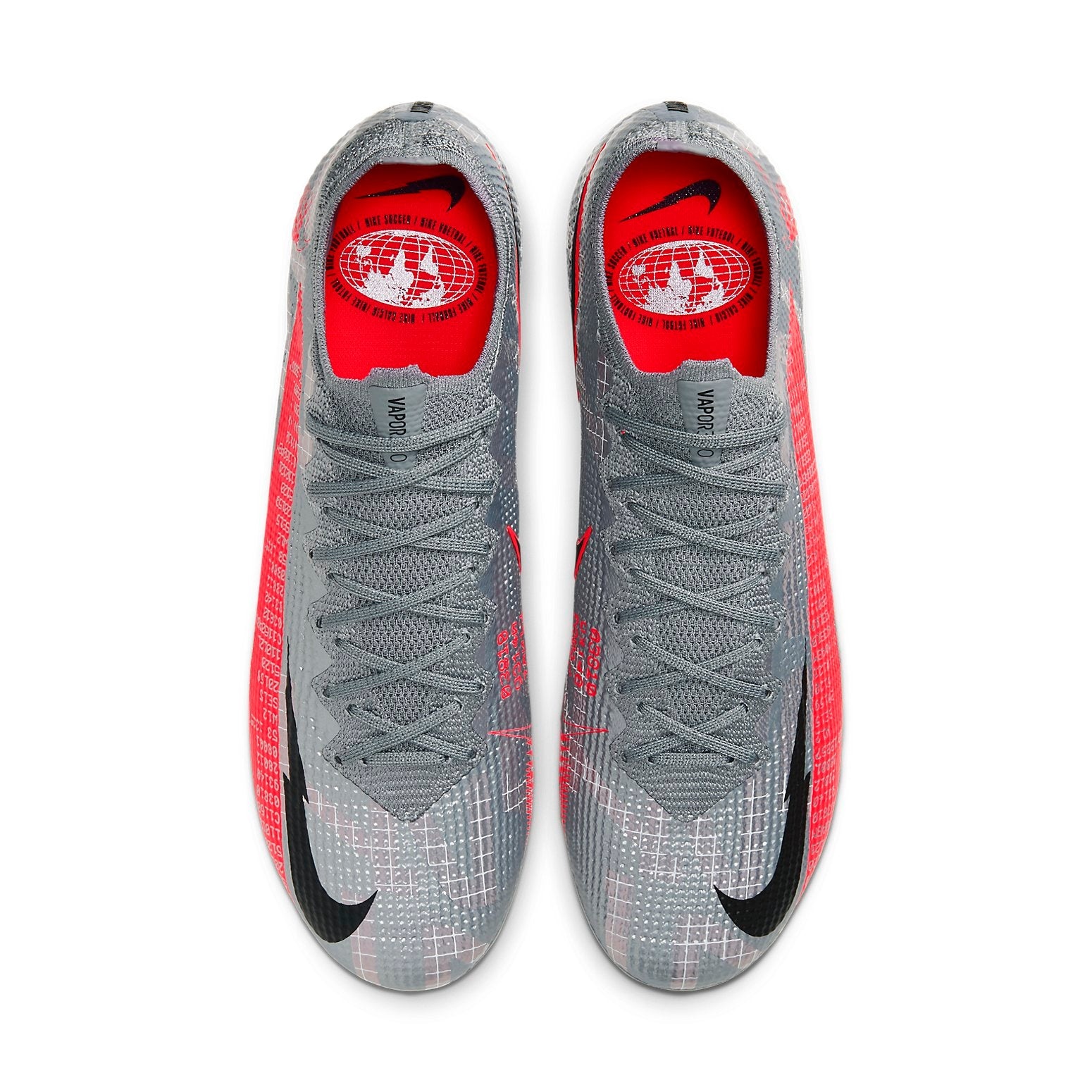 Nike Mercurial Vapor 13 Elite AG Pro 'Metallic Grey Crimson' AT7895-906 - 2