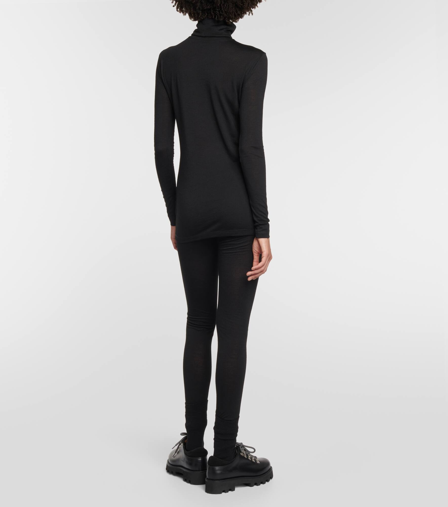 Logo turtleneck sweater - 3
