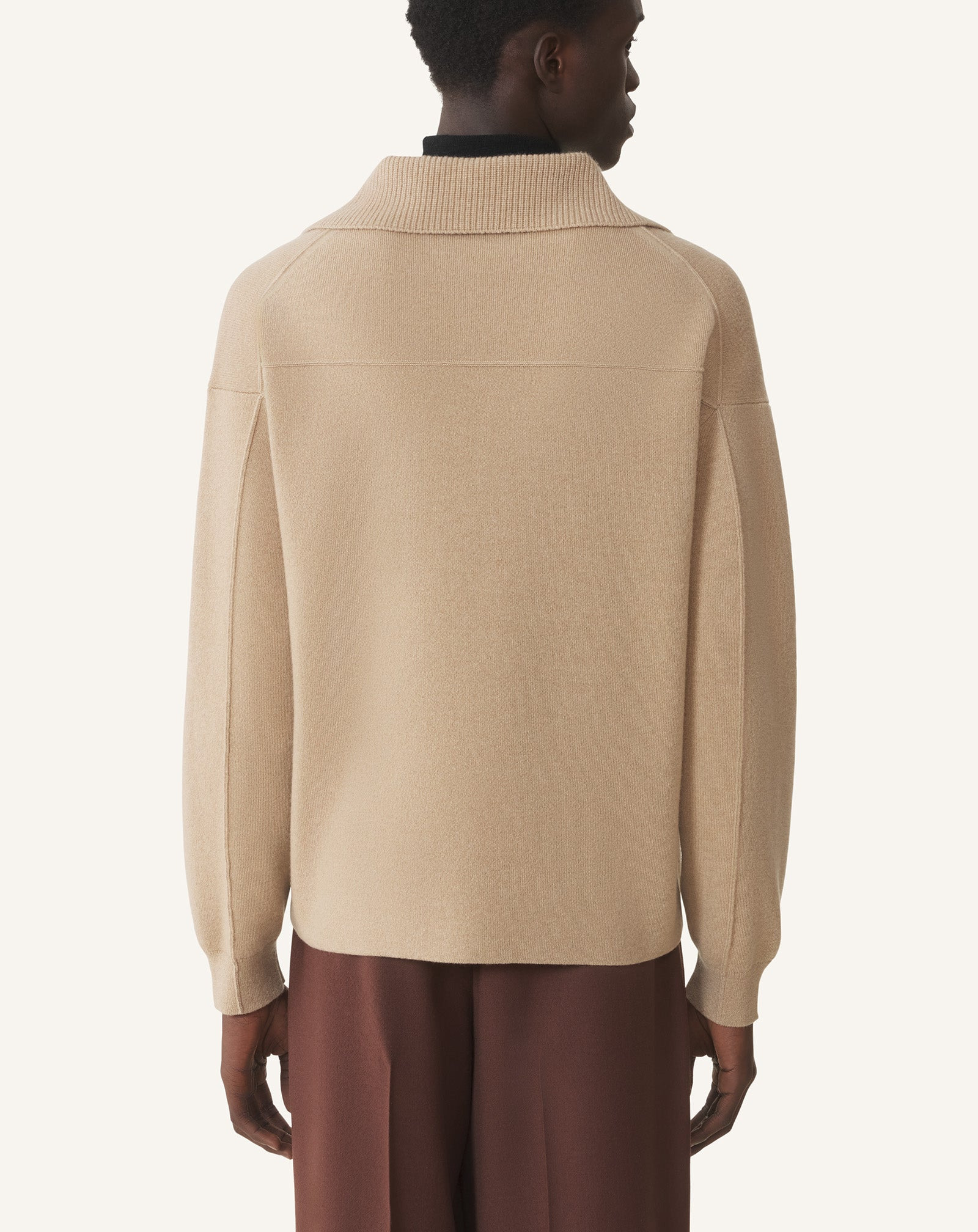 CASHMERE POLO SHIRT - 4
