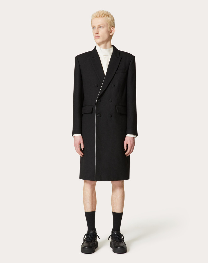 DOUBLE-BREASTED WOOL COAT 3