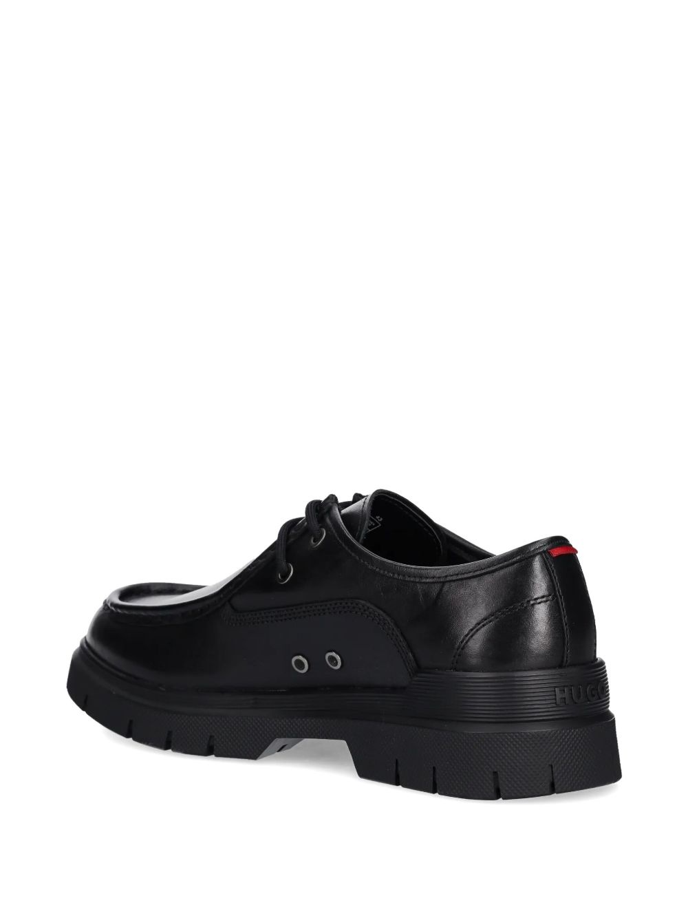 leather derby shoes - 3