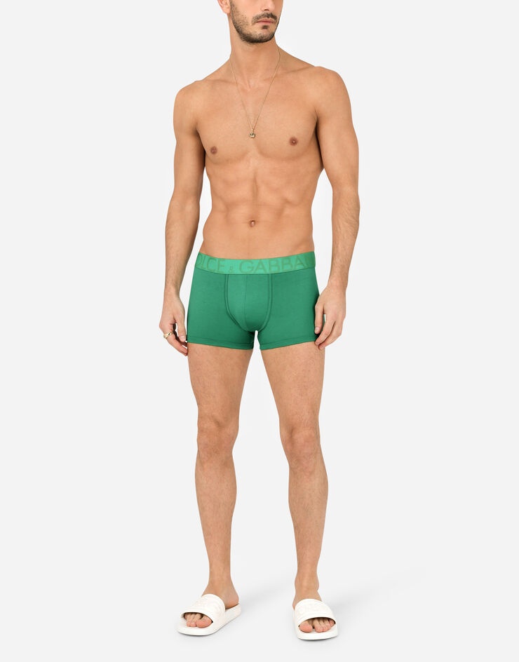 Two-way stretch cotton boxers - 2