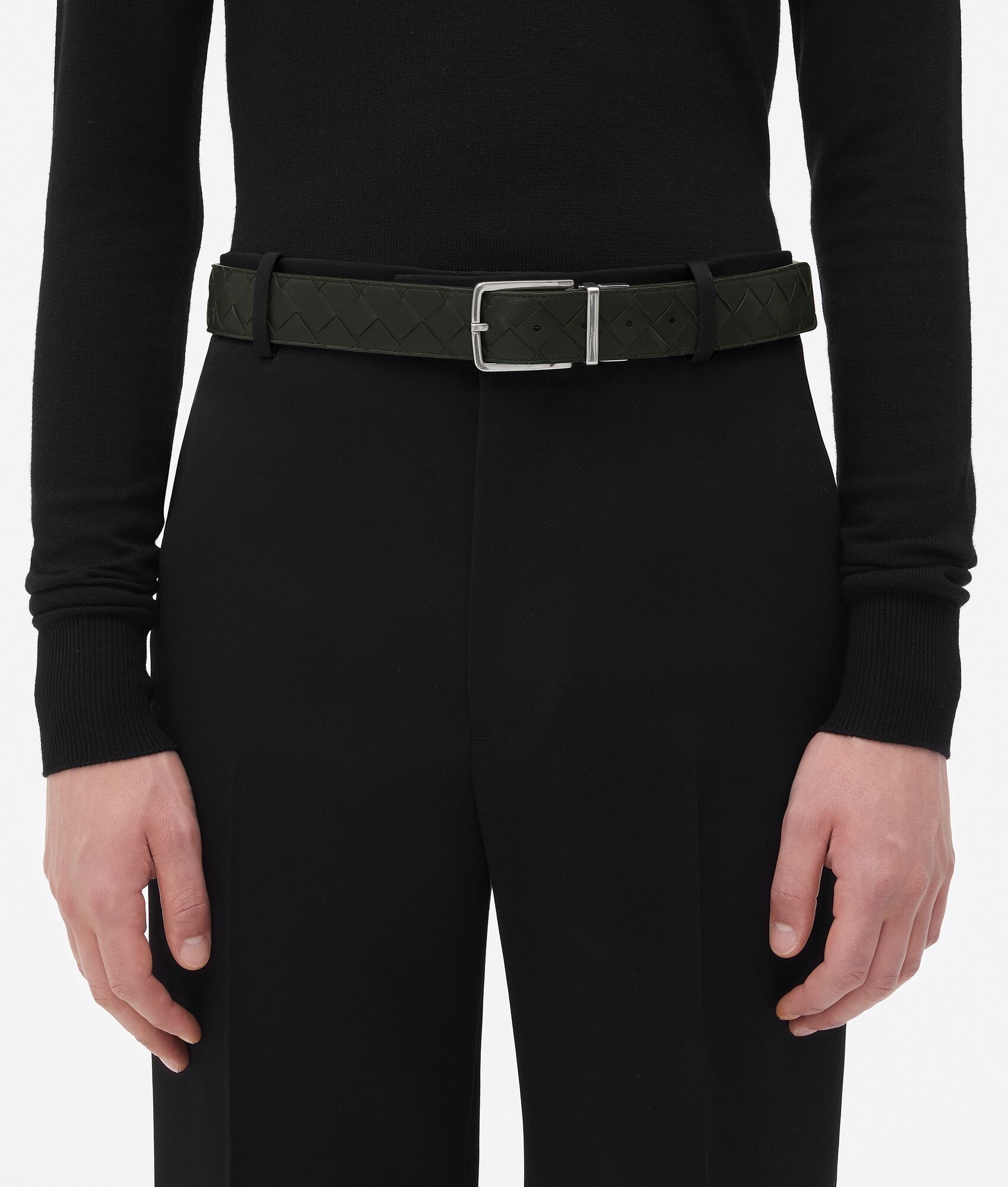 intrecciato reversible belt - 5