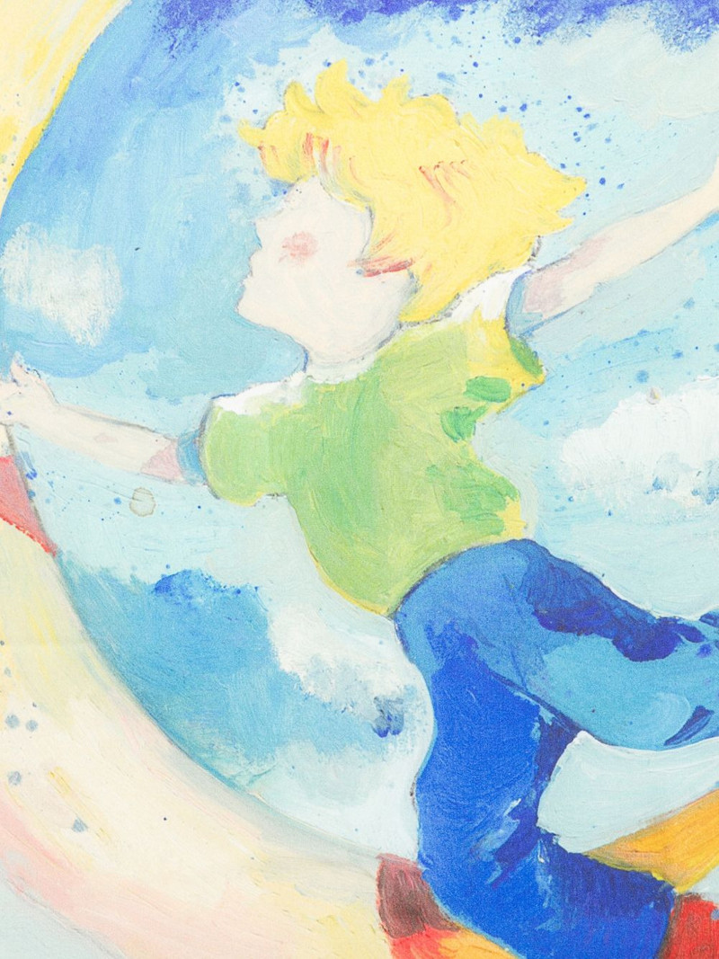 KidSuper moon-print scarf outlook