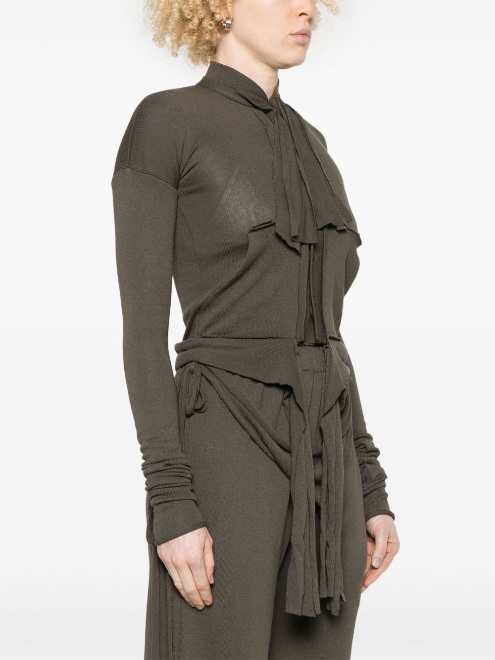 deconstructed cardigan - 3