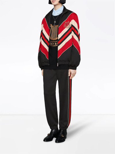 GUCCI Jogging pant with lyre patch outlook