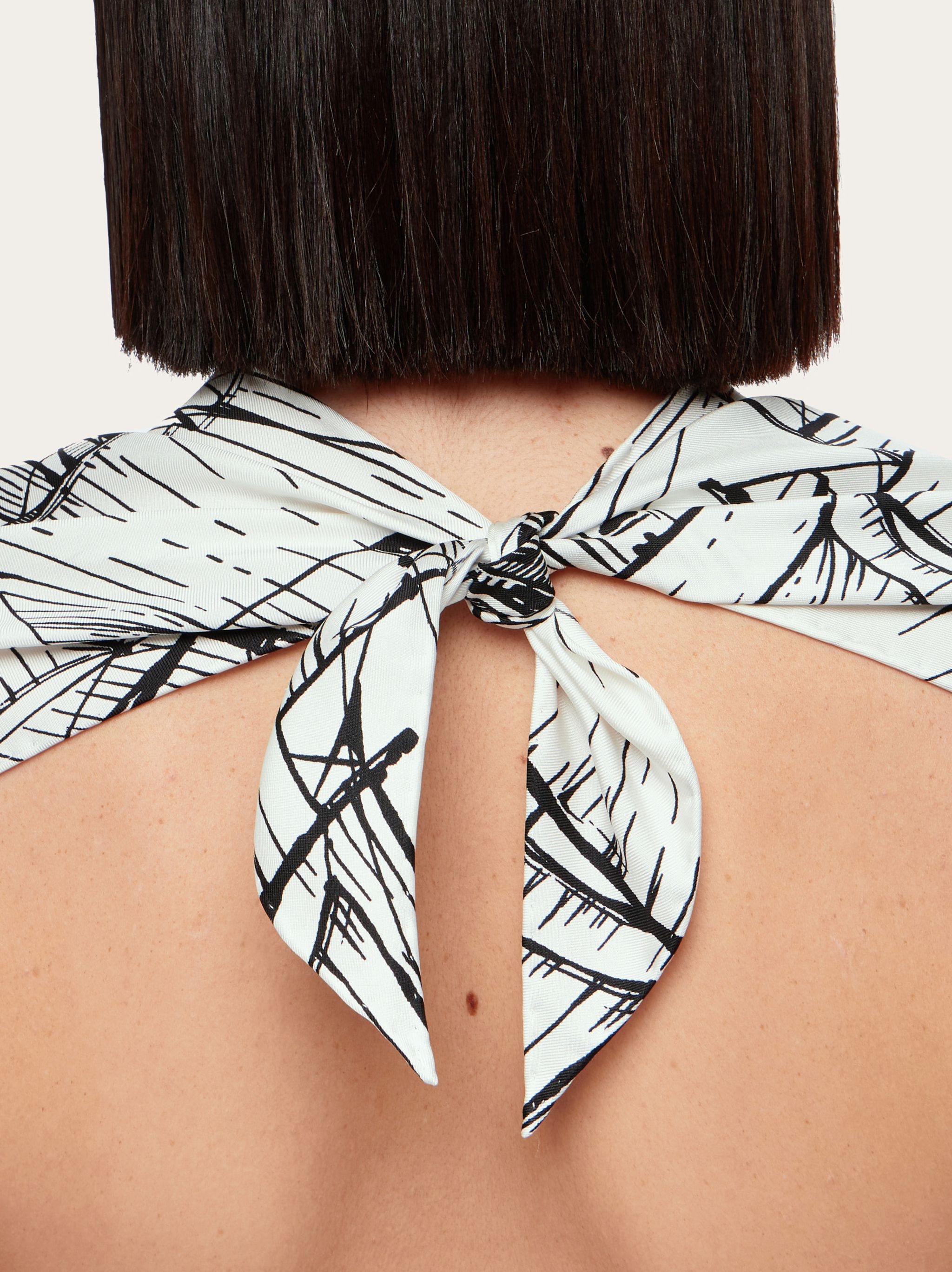 Veliero print Halter top - 4