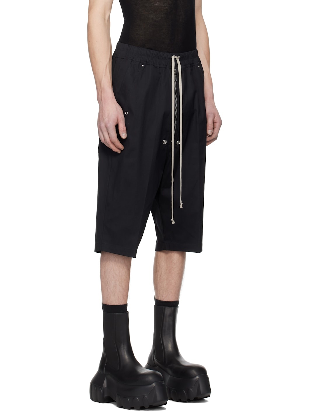 Black Hollywood Heavy Bela Pods Shorts - 2
