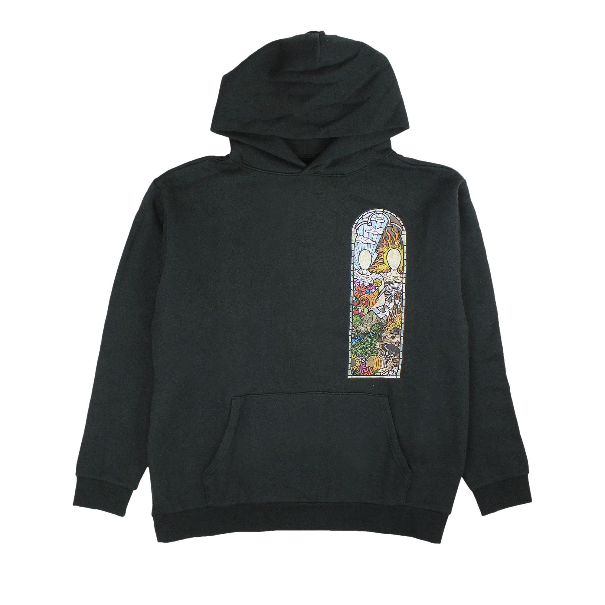 Who Decides War Stained Glass Hoodie 'Black' - 1