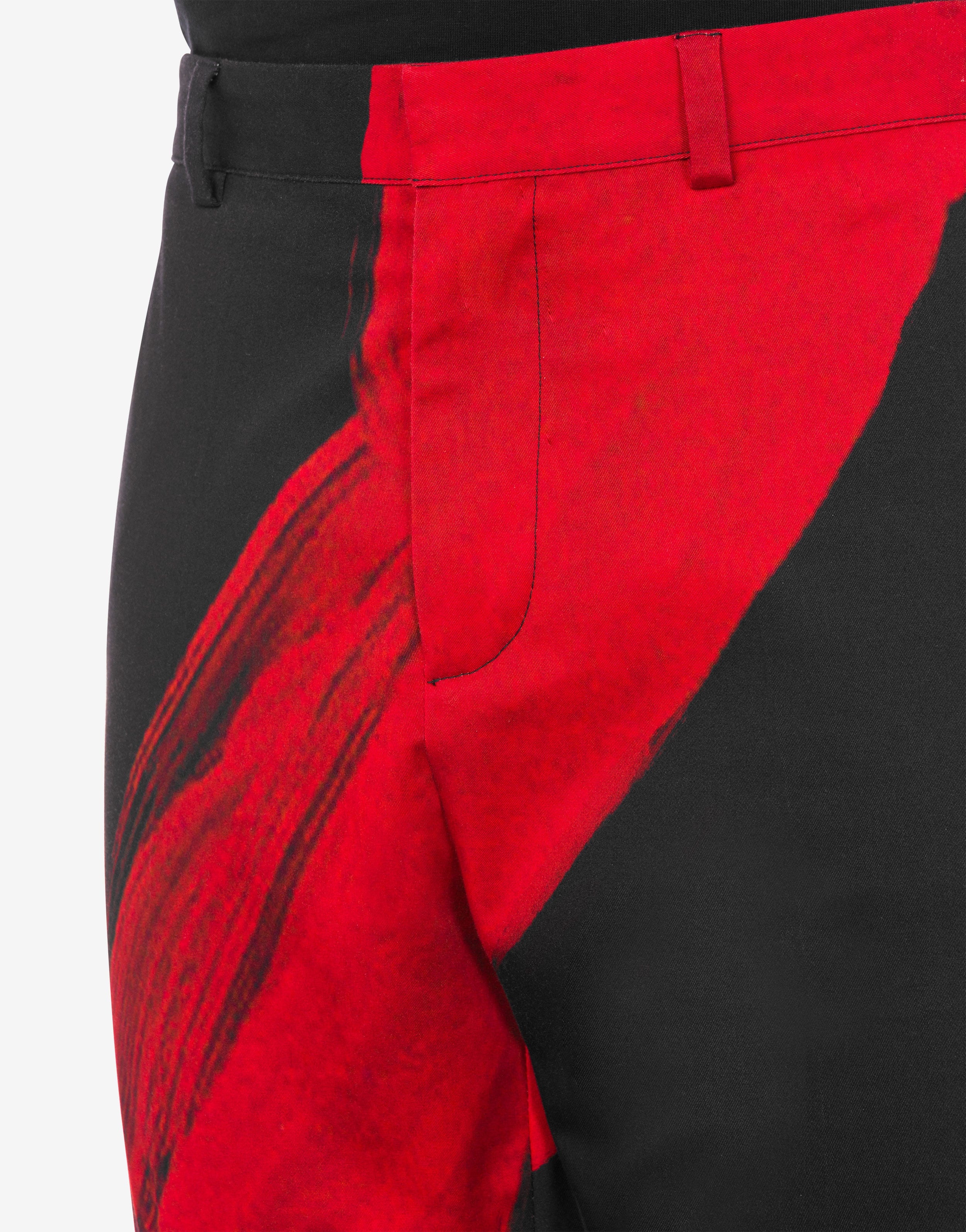 TONY VIRAMONTES ARCHIVE STRETCH GABARDINE BERMUDA SHORTS - 4