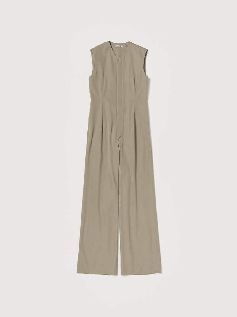 LIGHT WOOL MAX GABARDINE JUMPSUIT 1