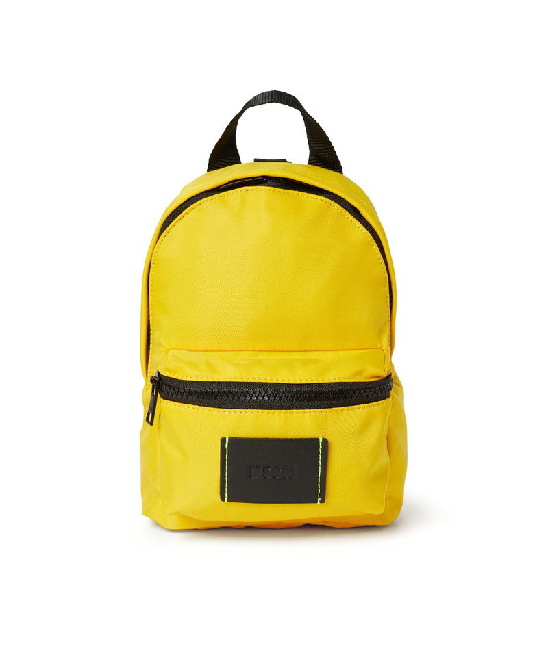 MSGM signature nylon mini backpack 1