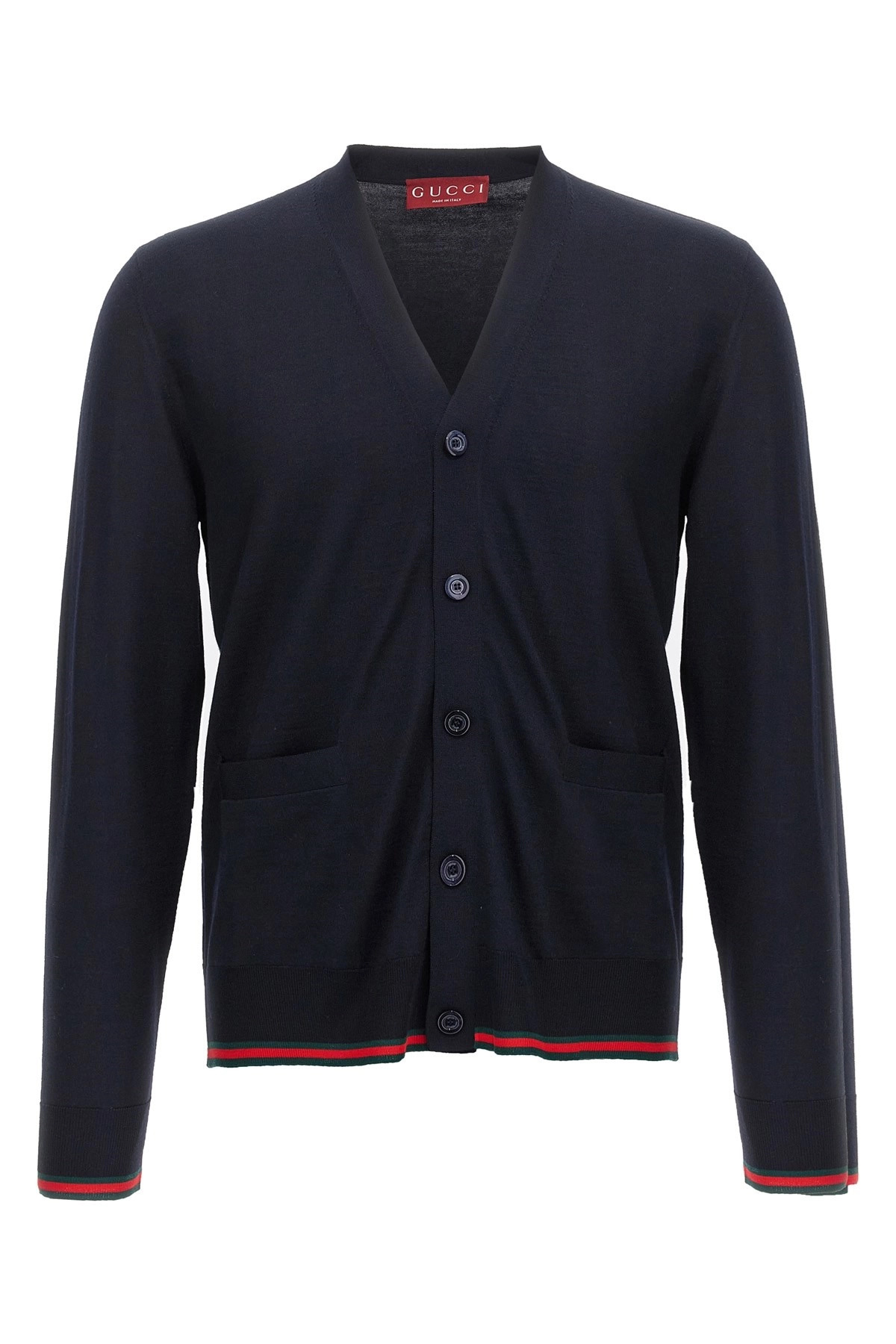 Web ribbon cardigan - 1