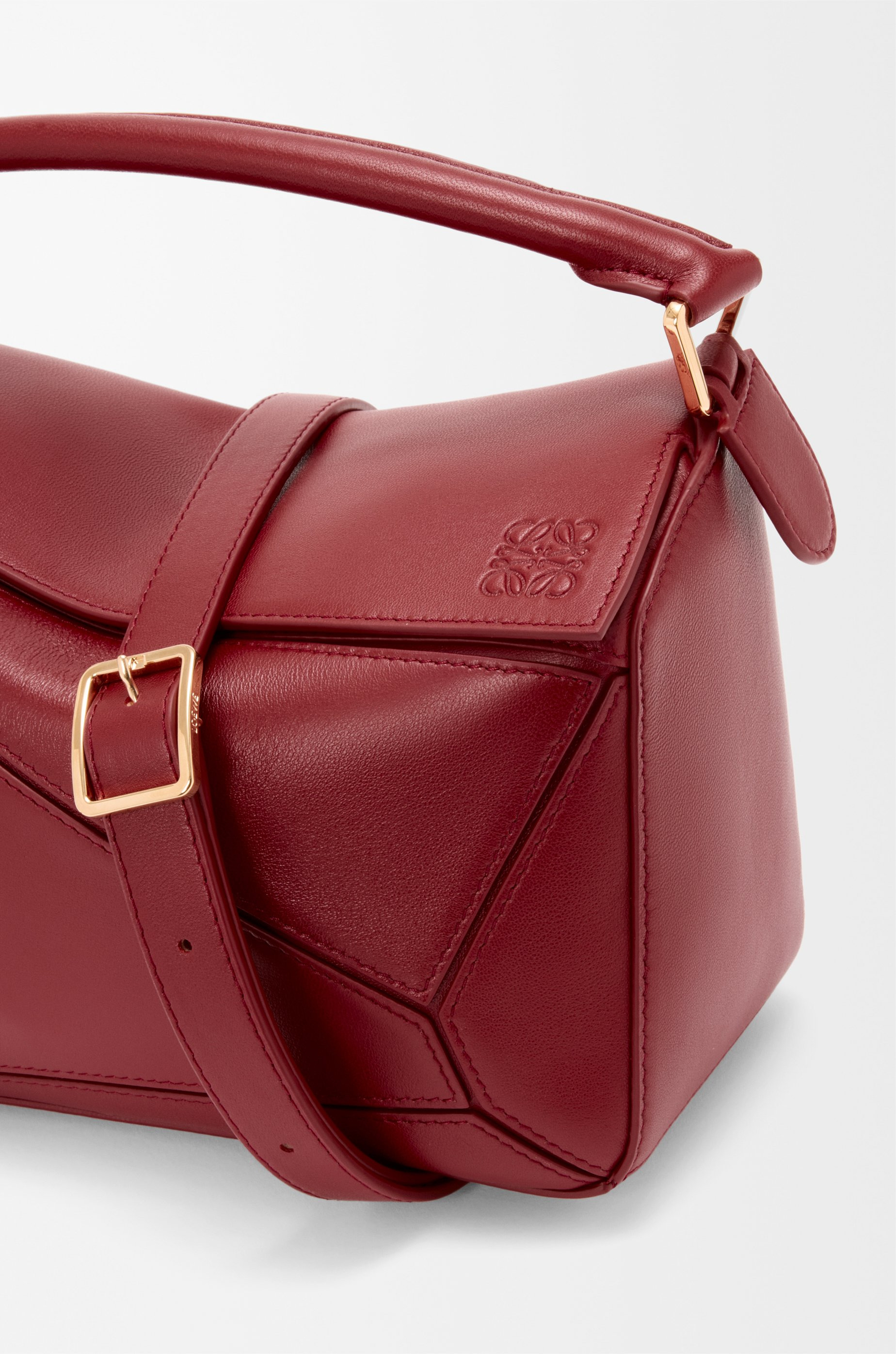 Small Featherlight Puzzle bag in nappa lambskin - 14