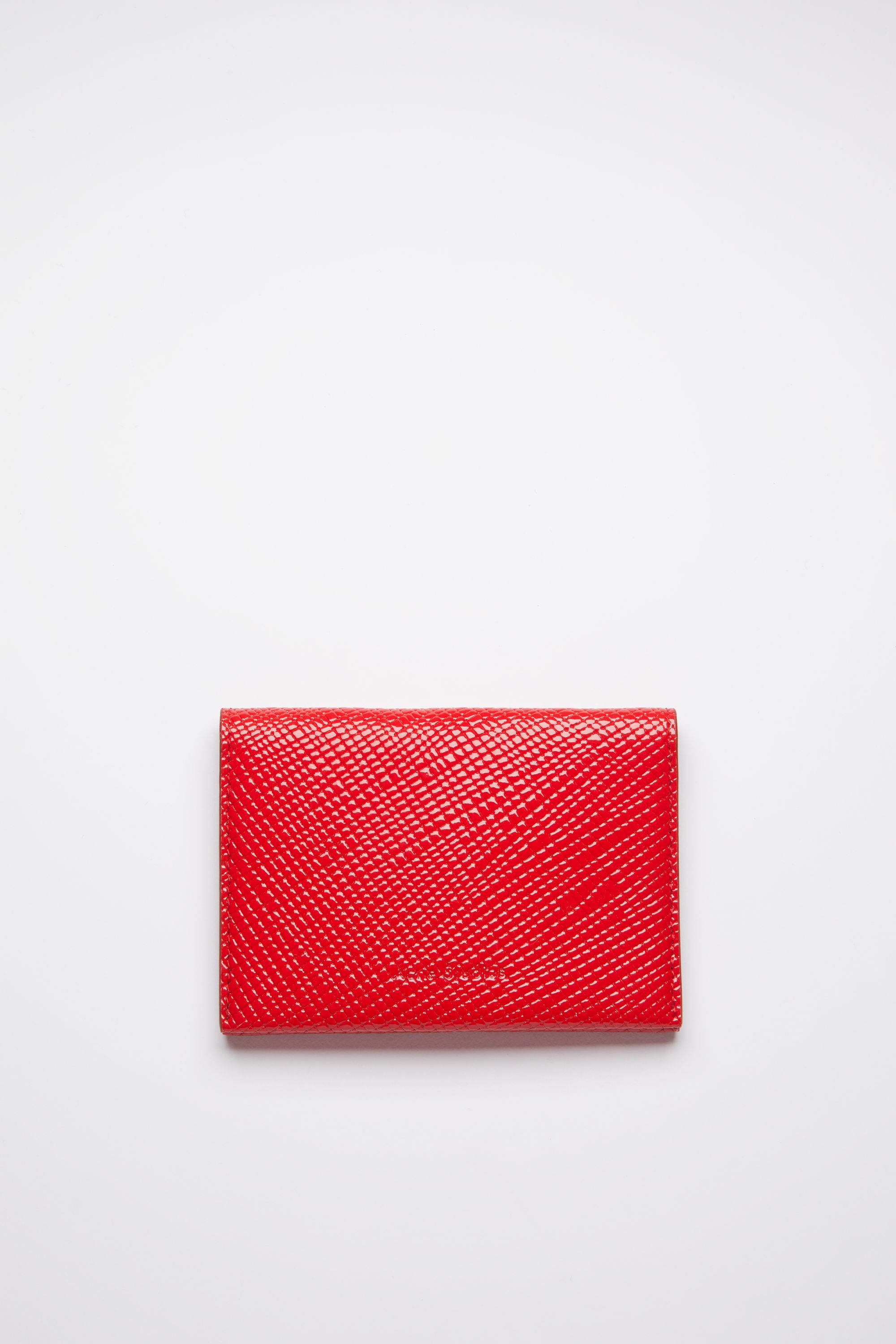 Folded card holder - Bright Red - 1